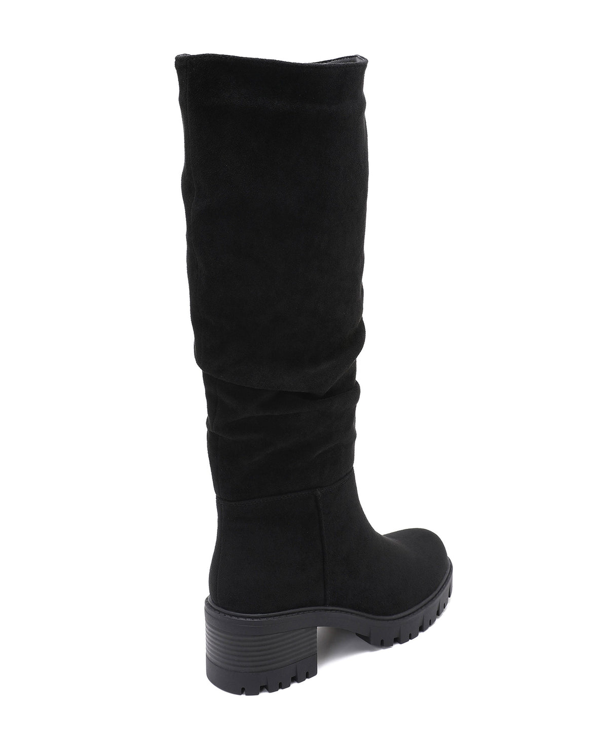 Botas de ante Fawn negras