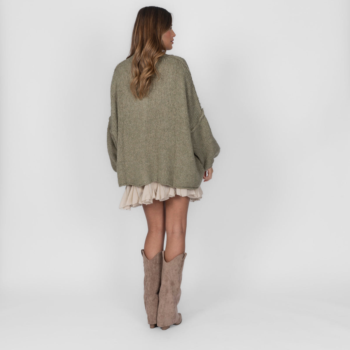 Cardigan Falda