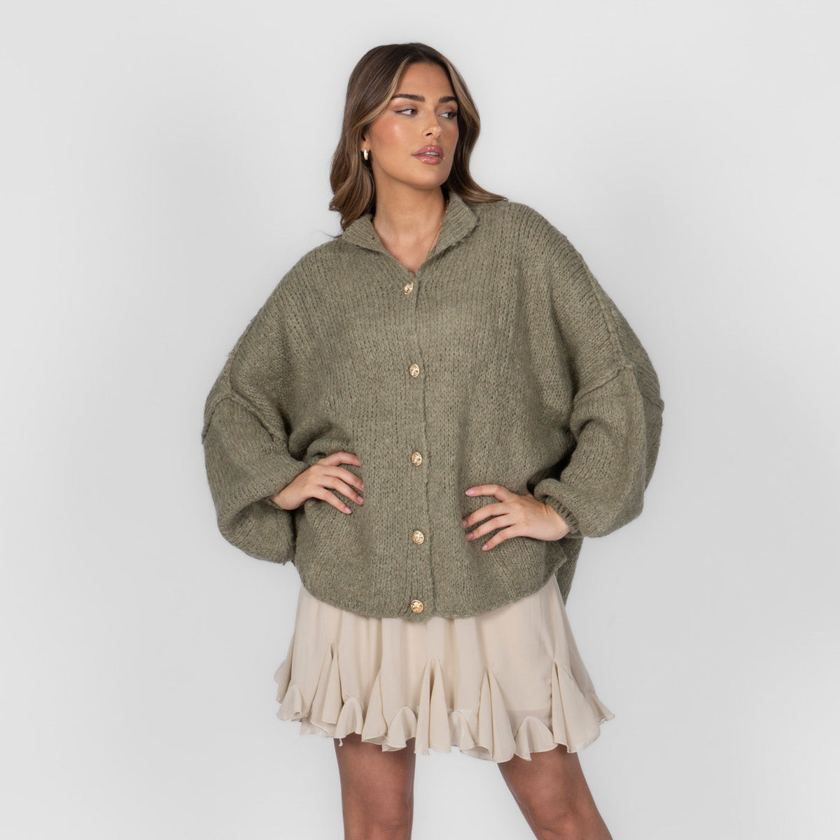 Cárdigan extragrande "CozyGlam