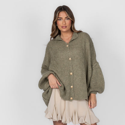Cárdigan extragrande "CozyGlam
