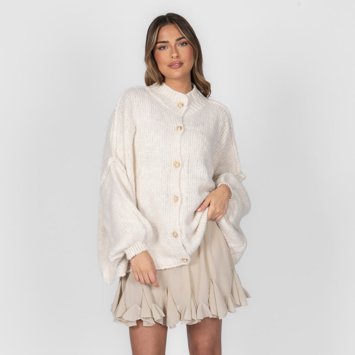 Cárdigan extragrande "CozyGlam