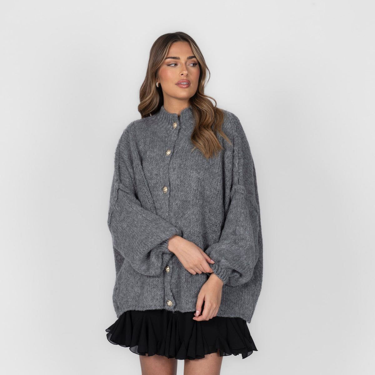 Cardigan Falda