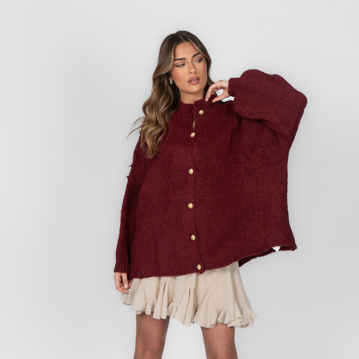 Cárdigan extragrande "CozyGlam