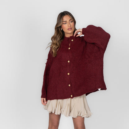 Cárdigan extragrande "CozyGlam