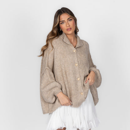 Cardigan Falda