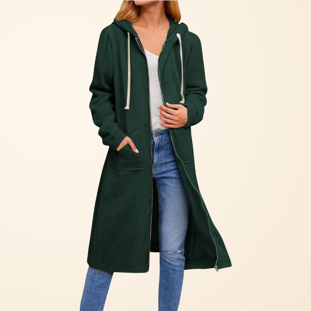 Brixley™ | Cardigan Lungo con Zip