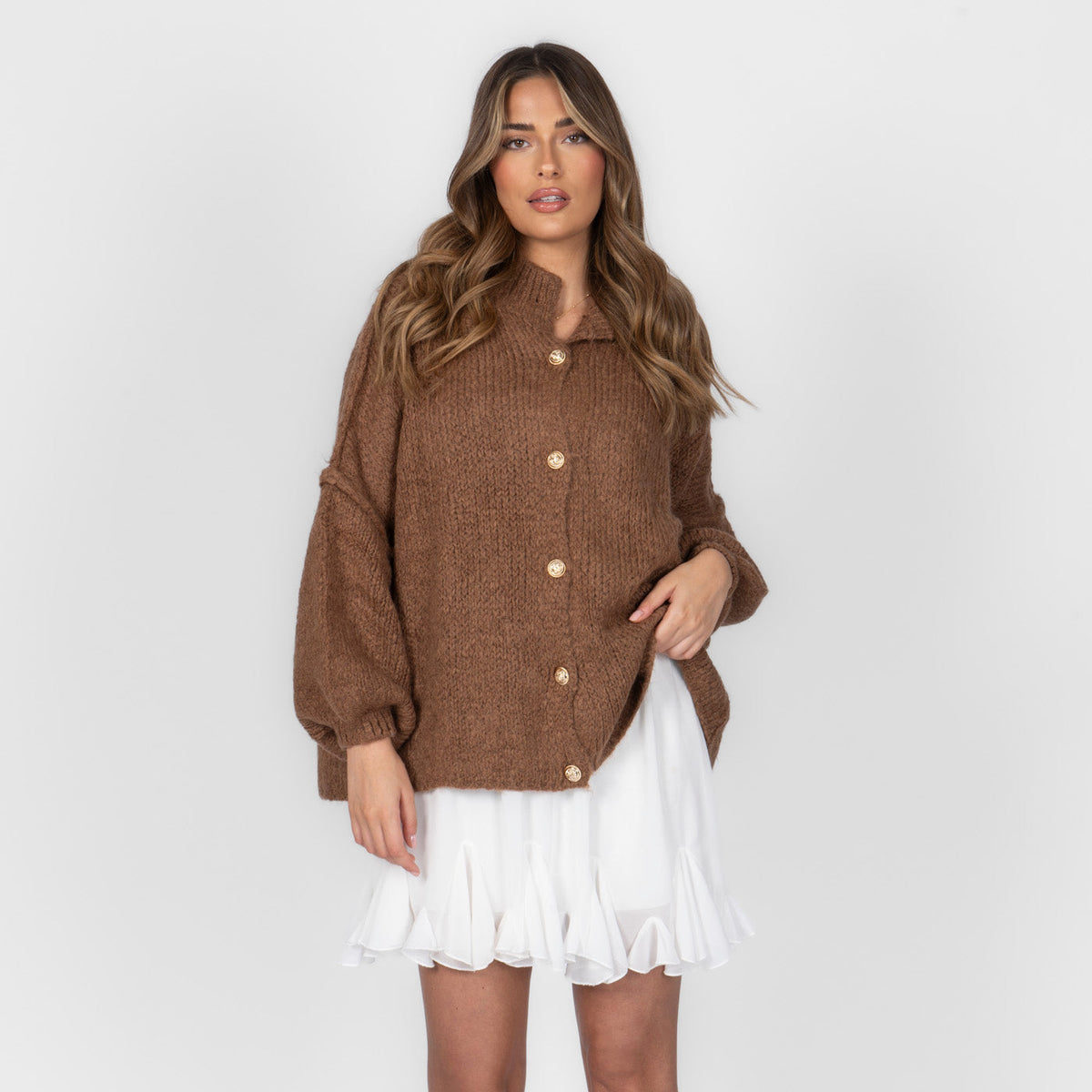 Cárdigan extragrande "CozyGlam