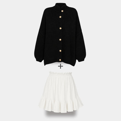 Cardigan Falda