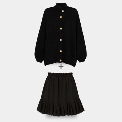 Cardigan Falda