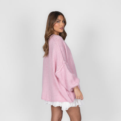 Casual Oversized Cardigan