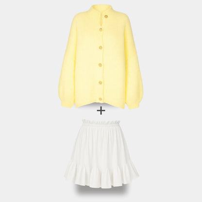 Cardigan Falda