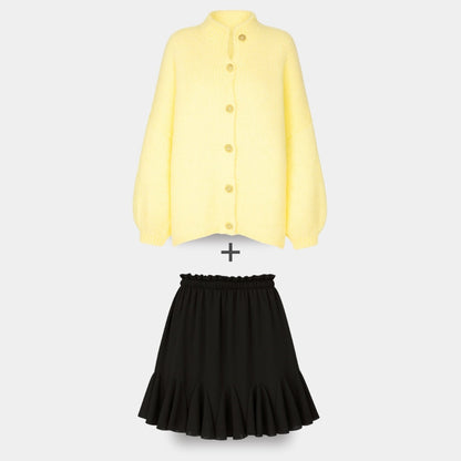 Cardigan Falda
