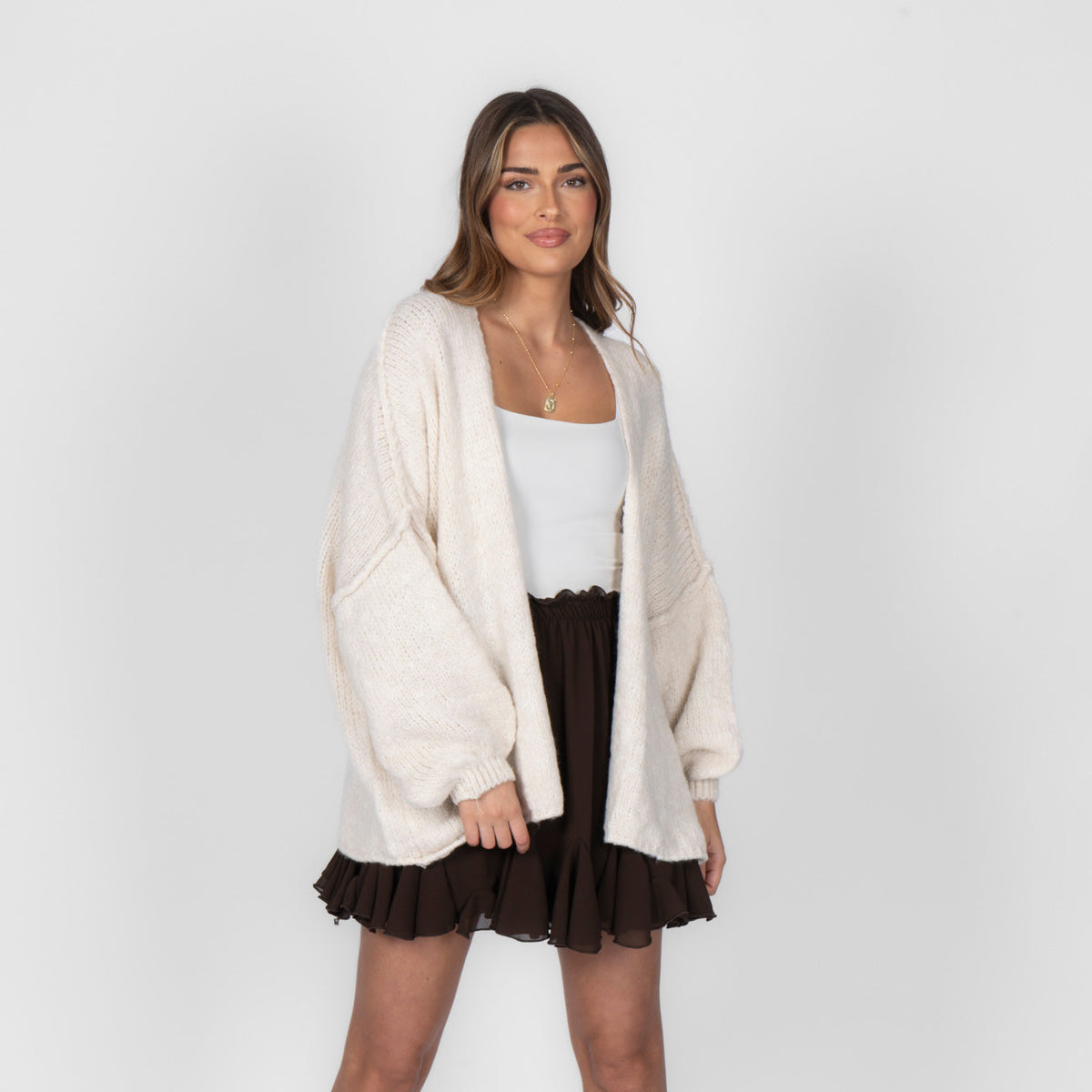 Casual Oversized Cardigan