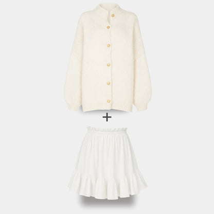 Cardigan Falda