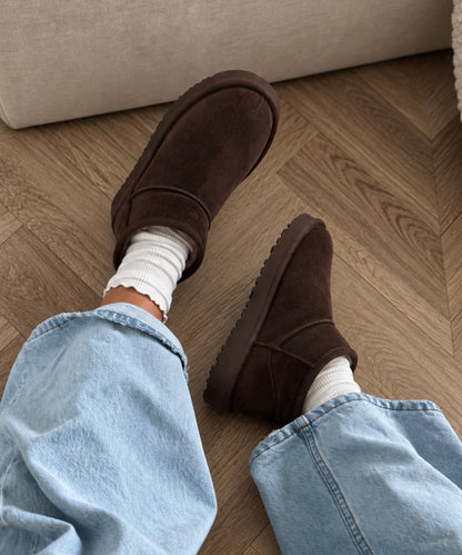 Botines forrados Ciri marrón