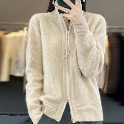 Luna | Cardigan Morbido con Zip