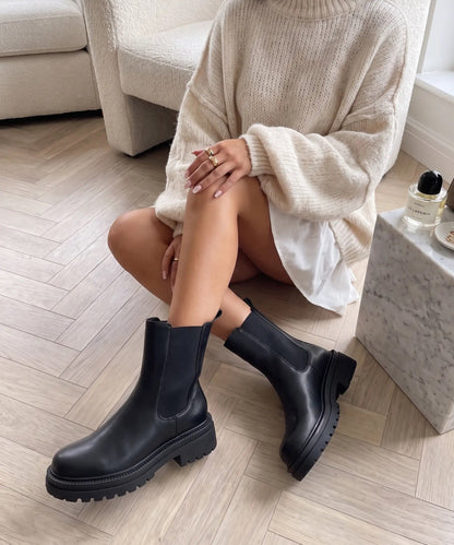 Botines Chelsea Lania negros
