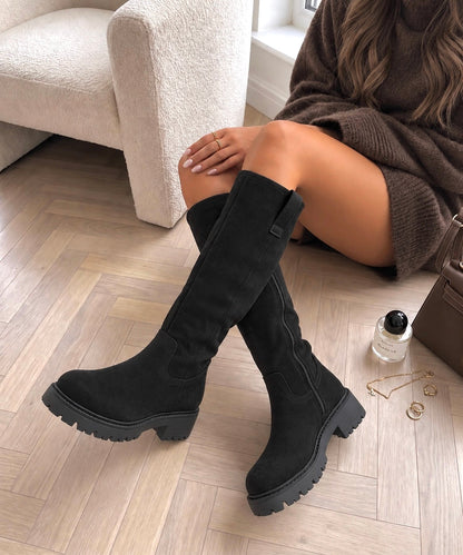 Botas Chira de ante negro