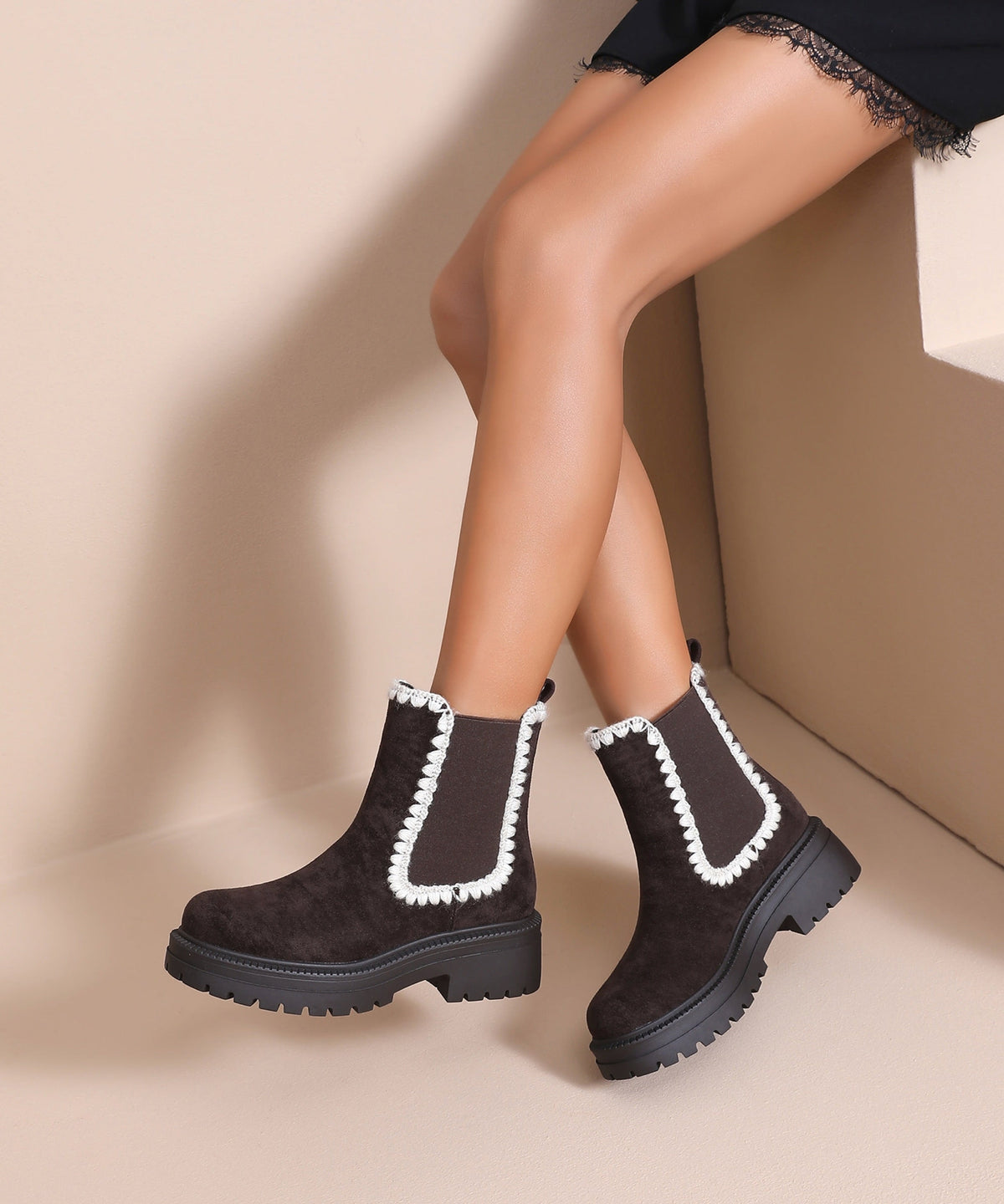 Botines Mavi marrones
