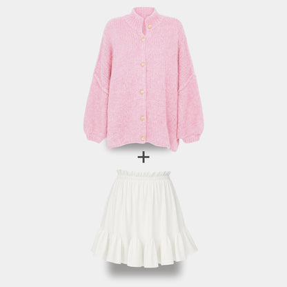 Cardigan Falda