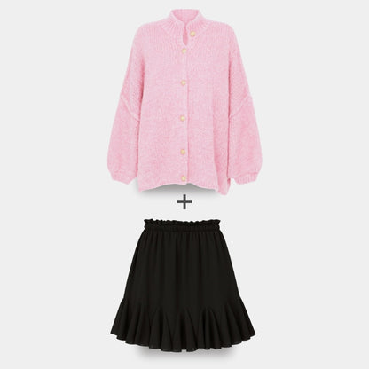 Cardigan Falda