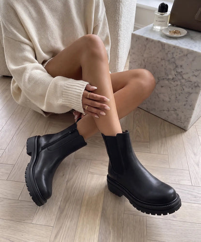 Botines Chelsea Lania negros