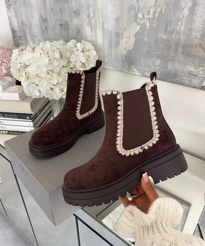 Botines Mavi marrones
