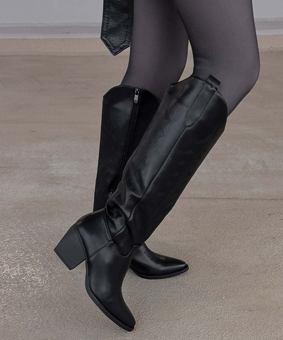 Botas de cowboy Sol negras