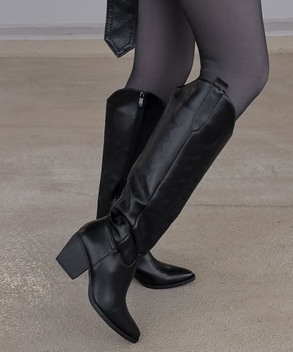 Botas de cowboy Sol negras