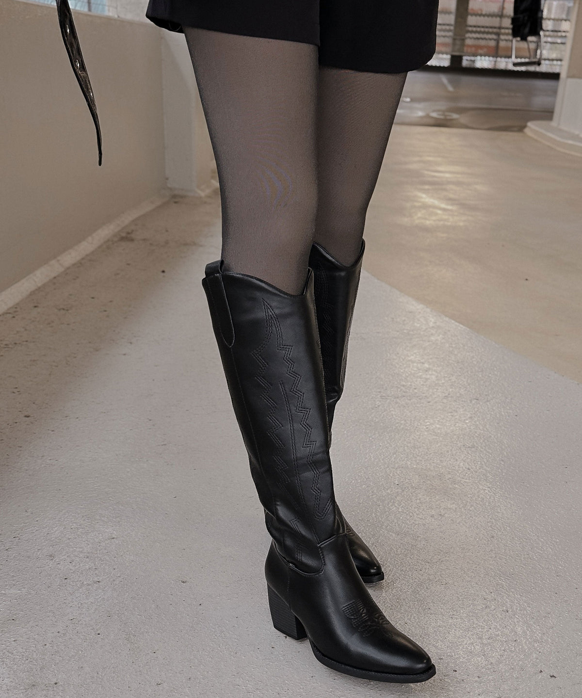 Botas de cowboy Sol negras