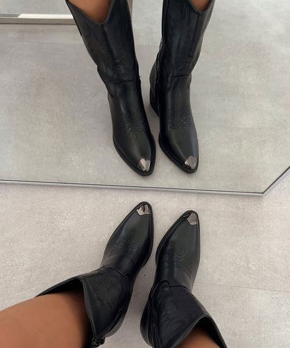 Botas vaqueras Taia negras