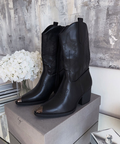 Botas vaqueras Taia negras