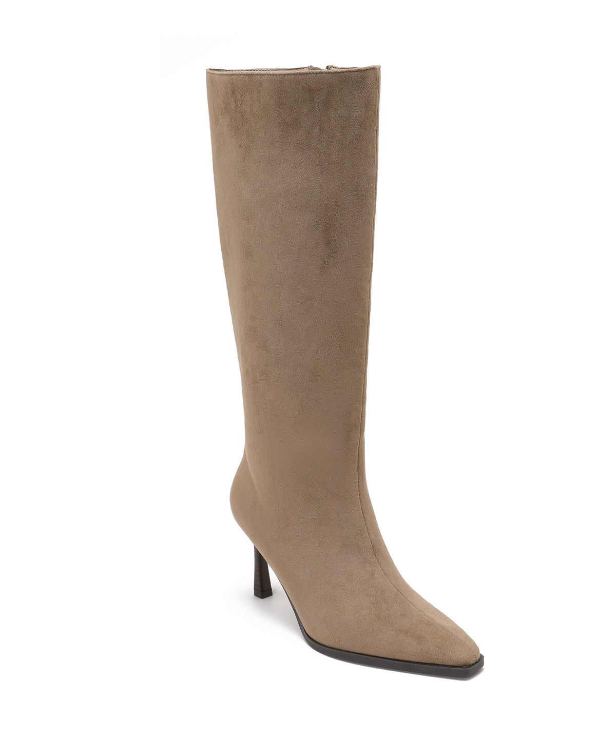 Tacones kitten de ante Maren en topo