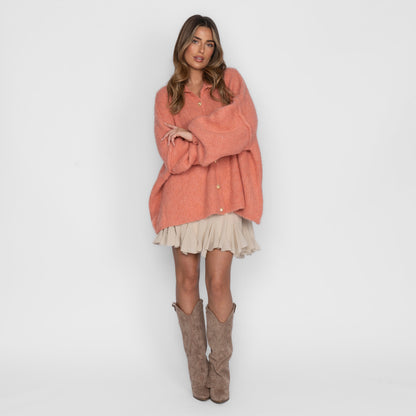 Ultra Softer Oversized Cardigan "CozyGlam"