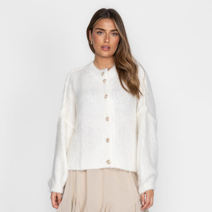 Oversized Cardigan Short "CozyGlam"