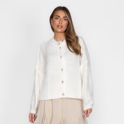Oversized Cardigan Short "CozyGlam"