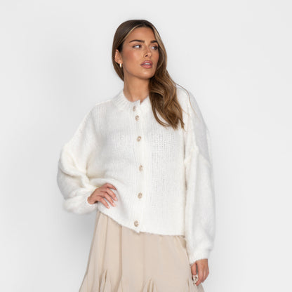 Oversized Cardigan Short "CozyGlam"