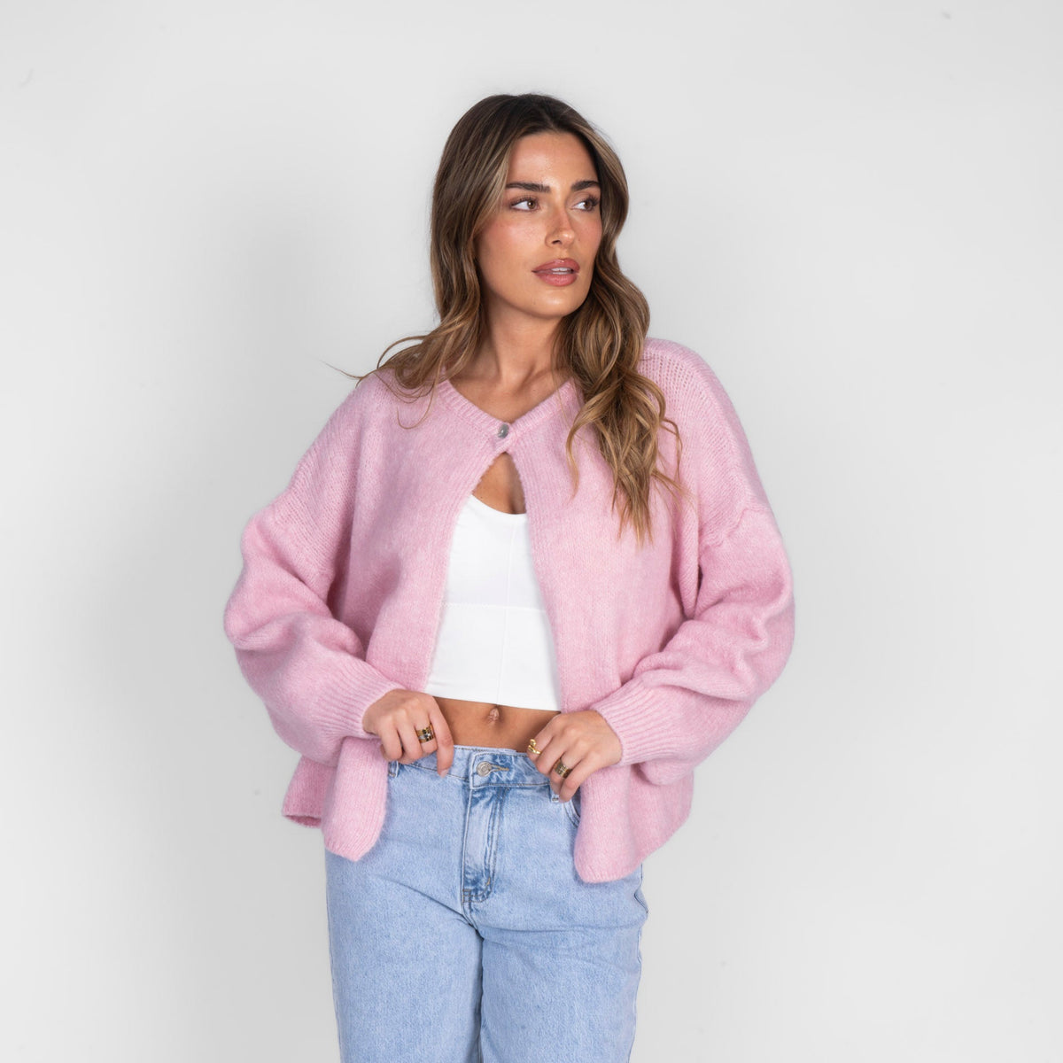 Oversized Cardigan "CozyGlam"