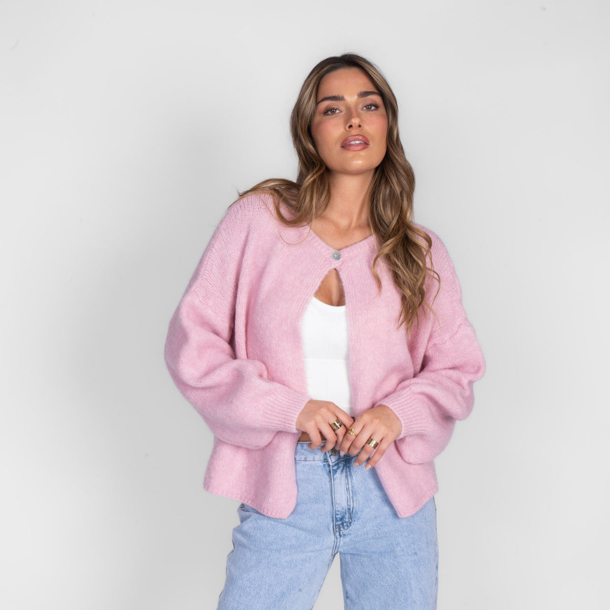 Oversized Cardigan "CozyGlam"