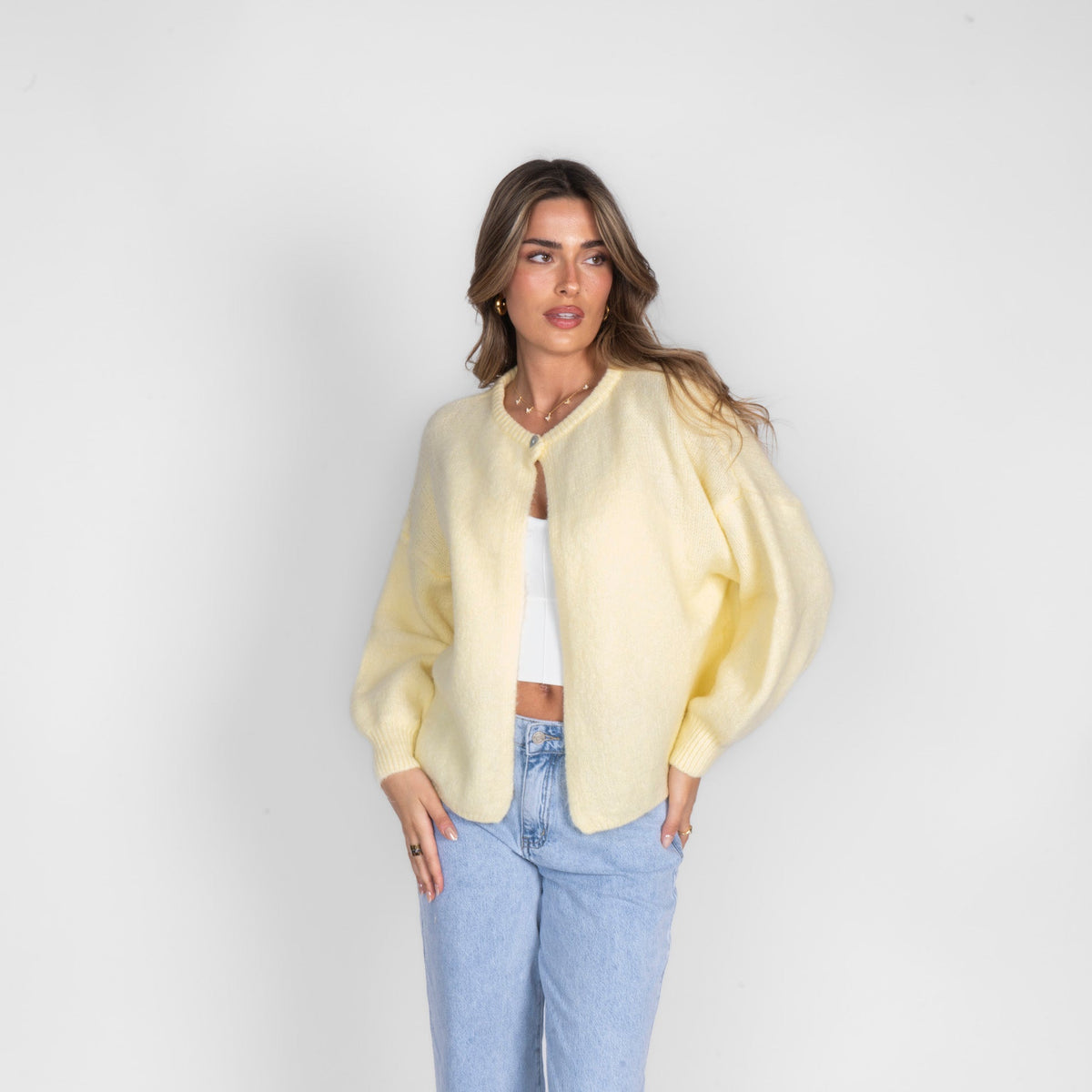 Oversized Cardigan "CozyGlam"