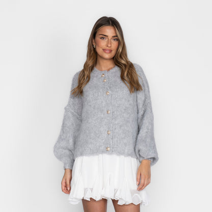Oversized Cardigan Short "CozyGlam"