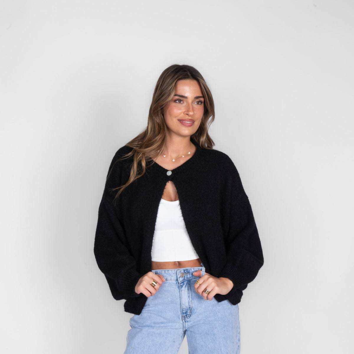 Oversized Cardigan "CozyGlam"