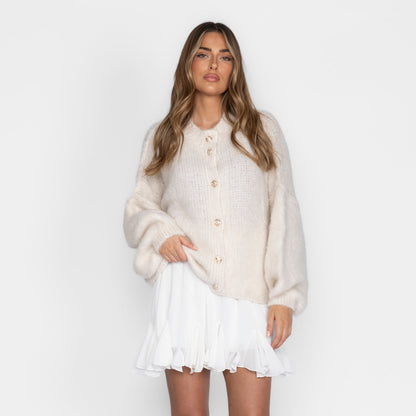 Oversized Cardigan Short "CozyGlam"