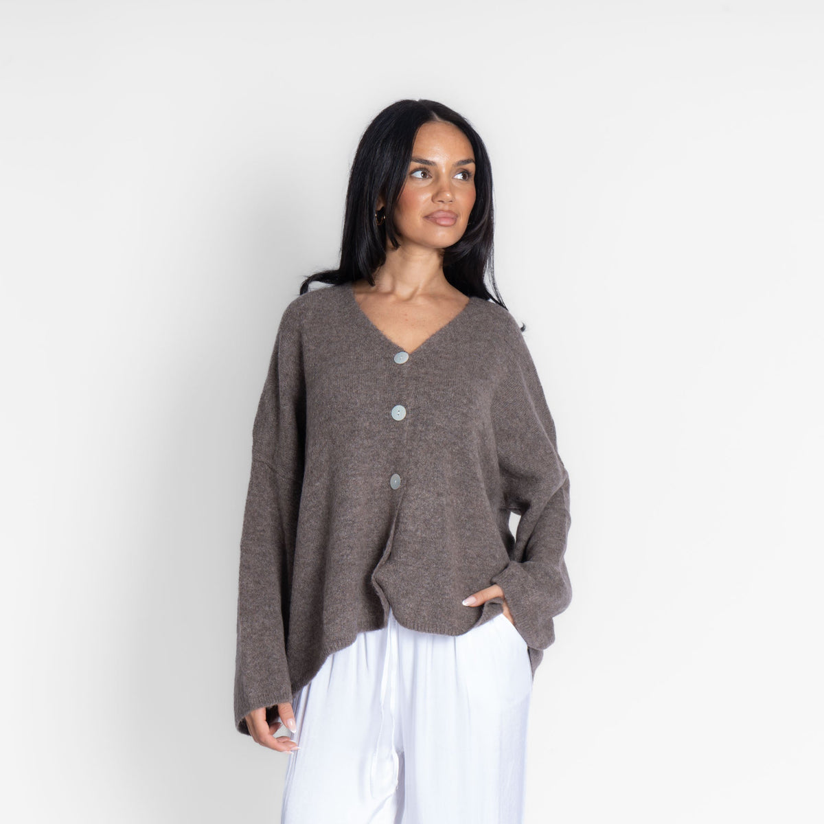 Oversized Cardigan "CozyGlam"