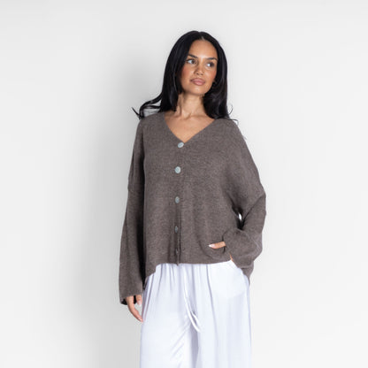 Oversized Cardigan "CozyGlam"