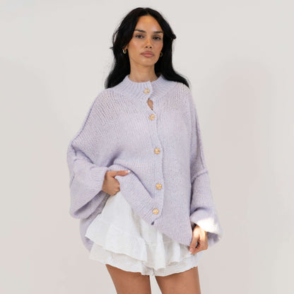 Cárdigan extragrande "CozyGlam