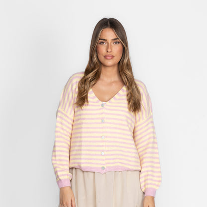 Stripe Cardigan