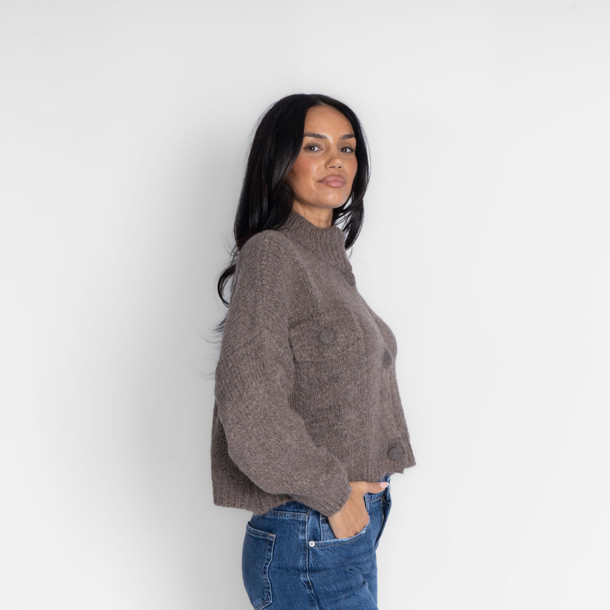 Oversized Cardigan "CozyGlam"