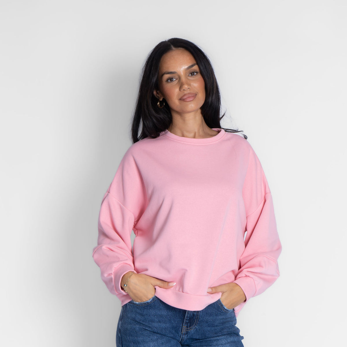 Suéter oversize acogedor