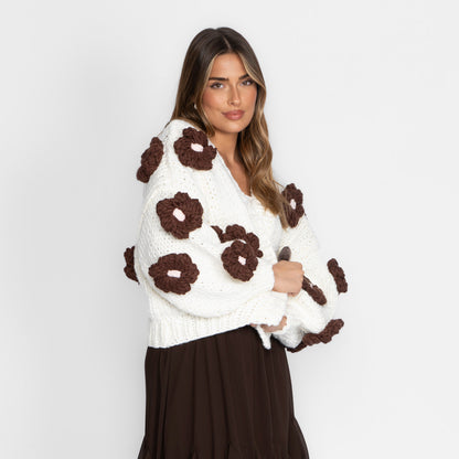 Handmade Rose Cardigan